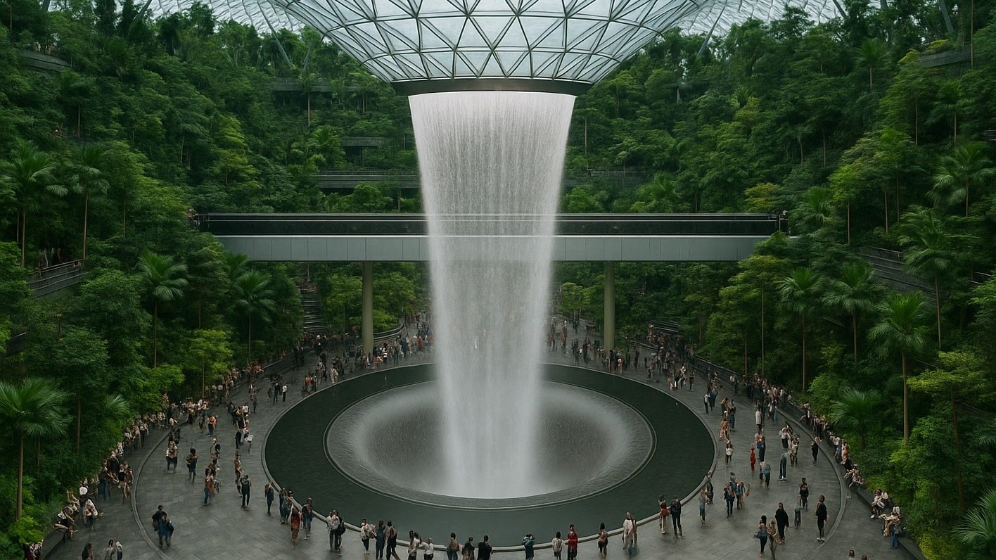 シンガポール】チャンギ空港の名所「Jewel（ジュエル）」徹底ガイド