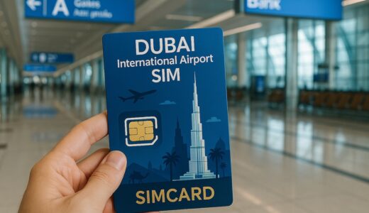 【DXB】ドバイ空港 SIMを最速で手に入れる方法！現地購入？eSIM？徹底比較