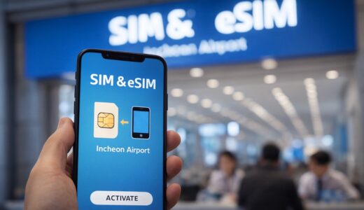 【韓国：ICN】仁川空港でのSIMカード徹底ガイド（現地購入・事前準備・eSIM）