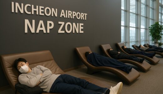 【韓国：ICN】仁川空港で仮眠！安全な方法とおすすめ仮眠スポット完全ガイド