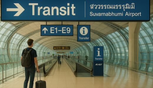 【タイ・バンコク】スワンナプーム空港乗り継ぎ・トランジットの過ごし方ガイド