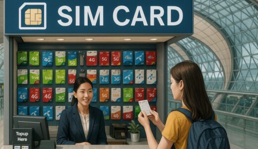 【タイ・バンコク】スワンナプーム空港 SIM徹底ガイド！現地購入・eSIM最安は？