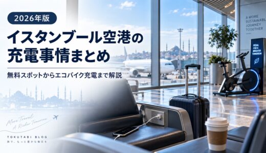 【最新2026年】イスタンブール空港の充電事情まとめ｜エコバイク充電という珍しい仕組みも解説