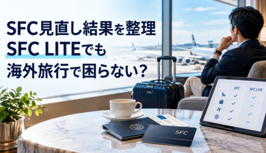 ANA SFC見直し結果を整理｜SFC LITEでも海外旅行で困らないか